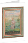 Jain Ascetic Walking Along a Riverbank, c. 1600 by Basavana