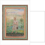 Jain Ascetic Walking Along a Riverbank, c. 1600 by Basavana