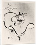 Jane Avril, 1893 by Henri de Toulouse-Lautrec