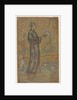 Japanese Woman Painting a Fan; Standing Woman Holding Up Her Dress, c. 1872 by James McNeill Whistler