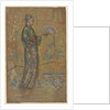 Japanese Woman Painting a Fan; Standing Woman Holding Up Her Dress, c. 1872 by James McNeill Whistler