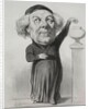 Jean Jacques Fayet, Bishop of Orleans, 1849 by Honoré Daumier