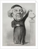 Jean Jacques Fayet, Bishop of Orleans, 1849 by Honoré Daumier