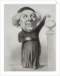 Jean Jacques Fayet, Bishop of Orleans, 1849 by Honoré Daumier