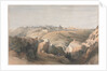 Jerusalem from the Mount of Olives, 1839 by David Roberts