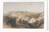 Jerusalem from the Mount of Olives, 1839 by David Roberts