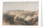 Jerusalem from the Mount of Olives, 1839 by David Roberts