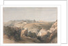 Jerusalem from the Mount of Olives, 1839 by David Roberts