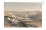 Jerusalem from the Mount of Olives, 1839 by David Roberts