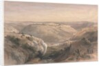 Jerusalem from the South, 1839 by David Roberts