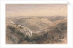 Jerusalem from the South, 1839 by David Roberts