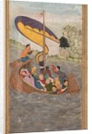 Jesus being awakened during a tempest on the Sea of Galilee, from a Mir?at al-quds…, 1602-1604 by Unknown