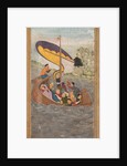 Jesus being awakened during a tempest on the Sea of Galilee, from a Mir?at al-quds…, 1602-1604 by Unknown