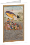 Jesus being awakened during a tempest on the Sea of Galilee, from a Mir?at al-quds…, 1602-1604 by Unknown
