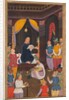 Jesus being portrayed by King Abgar?s painter, from a Mir?at al-quds…, 1602-1604 by Unknown