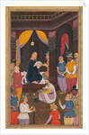 Jesus being portrayed by King Abgar?s painter, from a Mir?at al-quds…, 1602-1604 by Unknown