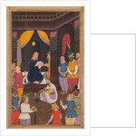 Jesus being portrayed by King Abgar?s painter, from a Mir?at al-quds…, 1602-1604 by Unknown