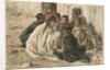 Jeux de Fillettes à Laghouat, 1899 by Étienne Dinet