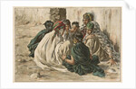 Jeux de Fillettes à Laghouat, 1899 by Étienne Dinet
