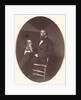John R. Johnston with Painting, late 1850s by John R. Johnston
