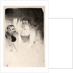 Judic in the Loge, 1894 by Henri de Toulouse-Lautrec