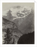Jungfrau, View from Mürren, Switzerland, c. 1860s by Charles Soulier