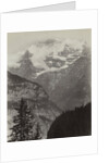 Jungfrau, View from Mürren, Switzerland, c. 1860s by Charles Soulier