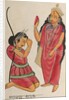 Kalaketu Receiving a Boon from the Goddess Chandi, 1800s by Unknown