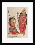 Kalaketu Receiving a Boon from the Goddess Chandi, 1800s by Unknown