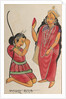 Kalaketu Receiving a Boon from the Goddess Chandi, 1800s by Unknown