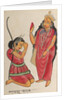 Kalaketu Receiving a Boon from the Goddess Chandi, 1800s by Unknown