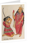 Kalaketu Receiving a Boon from the Goddess Chandi, 1800s by Unknown