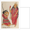 Kalaketu Receiving a Boon from the Goddess Chandi, 1800s by Unknown