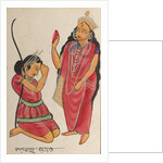 Kalaketu Receiving a Boon from the Goddess Chandi, 1800s by Unknown