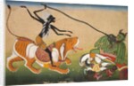 Kali Attacking Nisumbha, c. 1740 by Unknown
