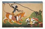 Kali Attacking Nisumbha, c. 1740 by Unknown