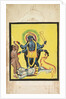 Kali Standing on Shiva, 1800s by Unknown