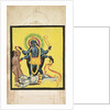 Kali Standing on Shiva, 1800s by Unknown