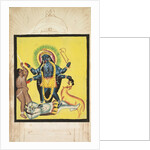Kali Standing on Shiva, 1800s by Unknown