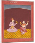 Kamod Raga of the 'Dipak Raga' Family, page from a Ragamala Series, c. 1750 by Unknown