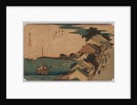 Kanagawa, Inland Sea: Top of the Street, 1797-1858 by Ando Hiroshige