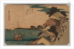 Kanagawa, Inland Sea: Top of the Street, 1797-1858 by Ando Hiroshige