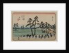 Kano, from the series Sixty-nine Stations of the Kisokaido, c. 1835-37 by Utagawa Hiroshige