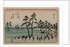 Kano, from the series Sixty-nine Stations of the Kisokaido, c. 1835-37 by Utagawa Hiroshige