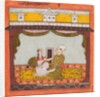 King and Queen in Zenana: Sandehi Ragini, Wife of Bhairava…, c1690-95 by Unknown