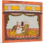 King and Queen in Zenana: Sandehi Ragini, Wife of Bhairava…, c1690-95 by Unknown