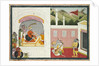 King Bana enjoying music in his court, from the Usha-Aniruddha section of a Krishna Lila, c. 1760-17 by Unknown