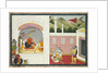 King Bana enjoying music in his court, from the Usha-Aniruddha section of a Krishna Lila, c. 1760-17 by Unknown