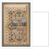 King Luhrasp Ascends the Throne: A Processon Arrives at Court…, c. 1560s-80s by Unknown