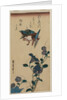 Kingfisher and Chinese Bellflowers, early or mid-1830s by Ando Hiroshige